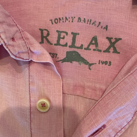 Tommy Bahama linen shirt - Picture 3 of 6
